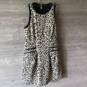 Leopard print dress